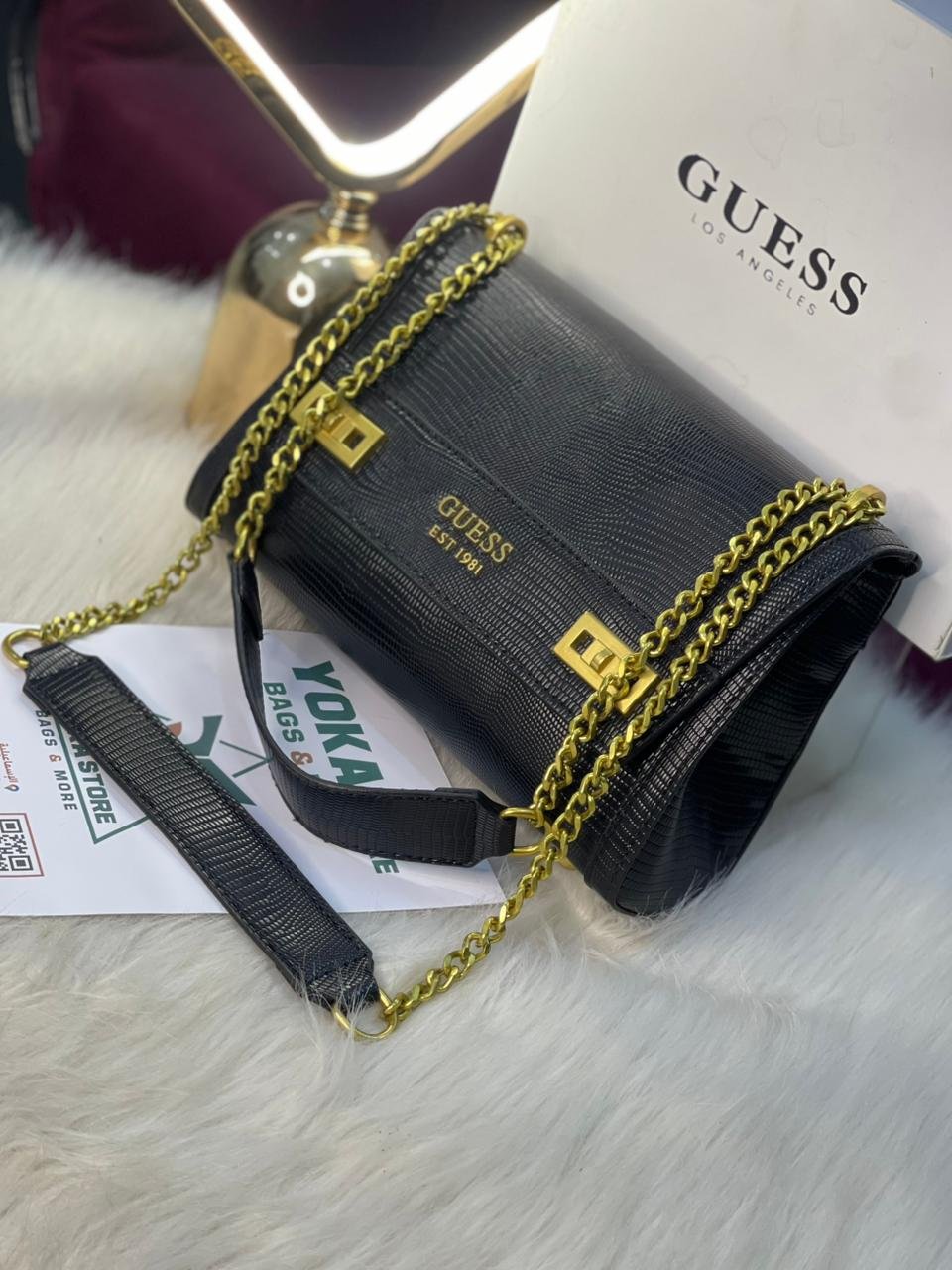Guess_crossbody flap chain bag - Image 6